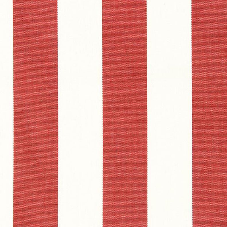 Awning fabric stripey Toldo – white/carmine,  image number 1