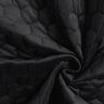 Upholstery Fabric Velvet Honeycomb Quilt – black,  thumbnail number 5