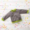 Cuffing Fabric Plain – lime green,  thumbnail number 4