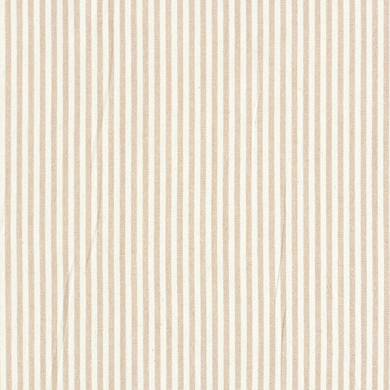 Cotton Viscose Blend stripes – beige/offwhite,  image number 1
