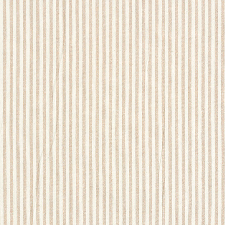 Cotton Viscose Blend stripes – beige/offwhite,  image number 1