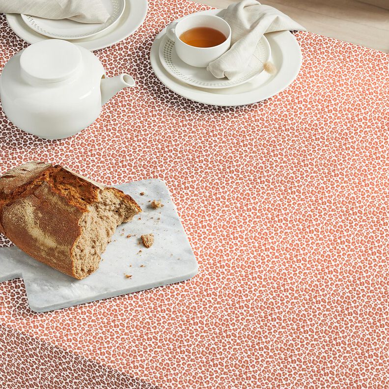 Cotton Cretonne small leopard print – ivory/copper,  image number 5