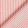 Cotton Viscose Blend stripes – chili/offwhite,  thumbnail number 4