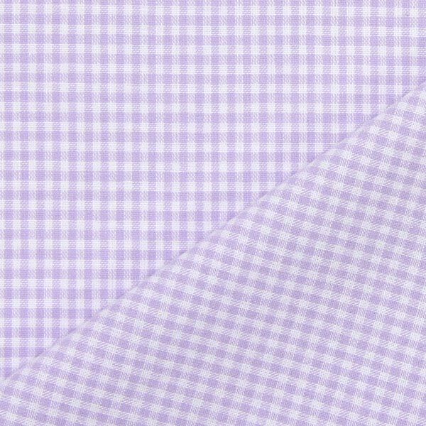 Cotton Vichy - 0,2 cm – pastel mauve,  image number 3
