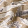Wavy lines cotton viscose blend – dark beige,  thumbnail number 2
