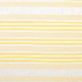 Crushed viscose jersey – white/lemon yellow, 