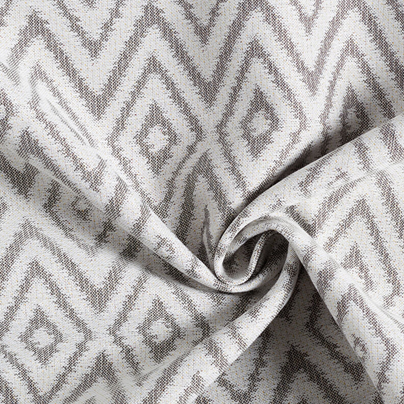 Outdoor fabric jacquard Ethno – grey,  image number 3