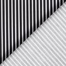 Cotton Poplin Stripes – black/white,  thumbnail number 4