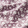 Cotton Jersey bi-colour flowers – dark dusky pink,  thumbnail number 2