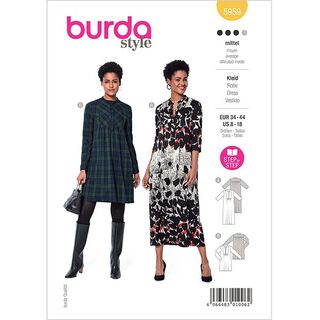 Dress | Burda 5959 | 34-44, 