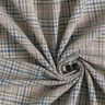 Cotton Blend fine check print – cashew/royal blue,  thumbnail number 3