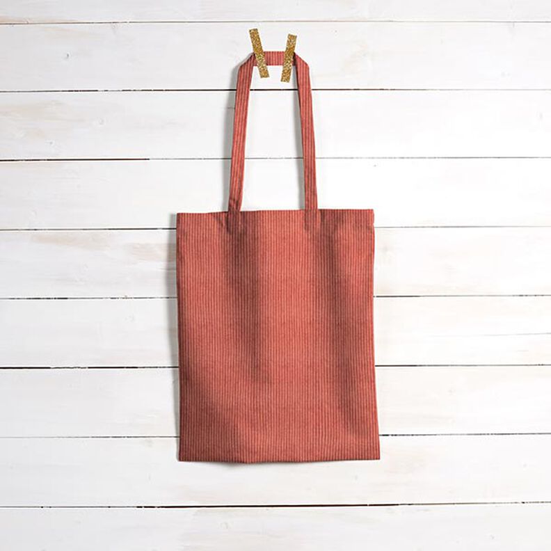 Upholstery Fabric Cord-Look Fjord – red,  image number 8