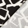 Viscose Jersey scattered diamonds – black/ivory,  thumbnail number 4