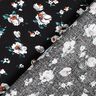 Viscose fabric flower shower – black,  thumbnail number 4