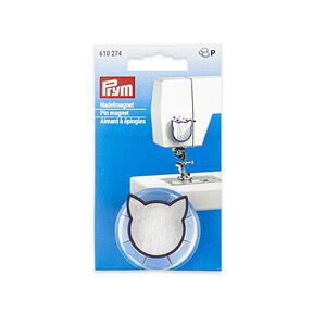 Cat Needle Magnet [ Dimensions: 45 x 45 x 25 mm ] | Prym – white, 