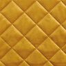 Upholstery Fabric Velvet Quilted Fabric – mustard,  thumbnail number 1