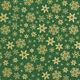 Cotton Poplin Snow Crystals – green/gold,  thumbnail number 1