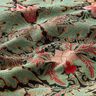 Decor Fabric Tapestry Fabric large floral ornament – dark green/light green,  thumbnail number 2