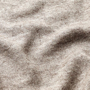 Knit Fabric Viscose Blend Mottled – cashew, 