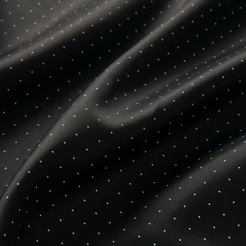 Lining Fabric Little Dots – black/white,  image number 2