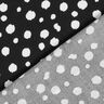 Irregular dots viscose fabric – black/white,  thumbnail number 4