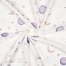 GOTS Double Gauze/Muslin Night’s Sky Digital Print | Poppy Fabrics – ivory/mauve,  thumbnail number 3