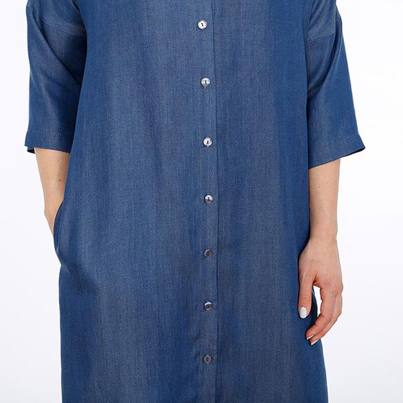FRAU EDDA Straight-Cut Shirt Dress with Button Placket and Pockets | Studio Schnittreif | XS-XXL,  image number 11