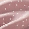 Dotty bamboo fabric – light dusky pink,  thumbnail number 2