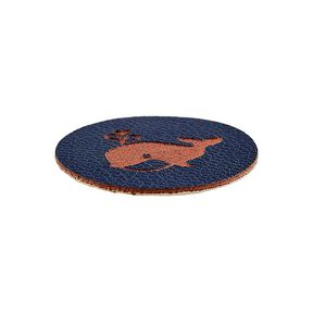 Whale Embellishment [ 23 mm ] – navy blue, 