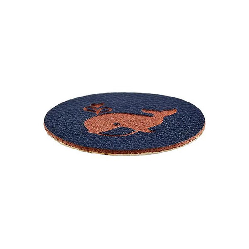 Whale Embellishment [ 23 mm ] – navy blue,  image number 2