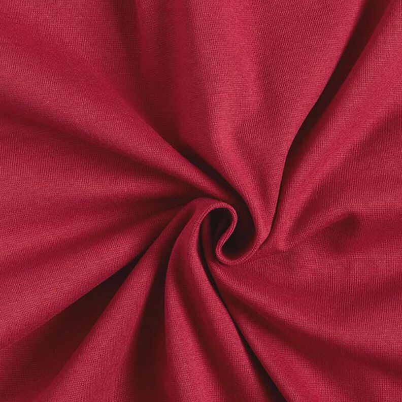 GOTS Cotton Ribbing | Tula – burgundy,  image number 1