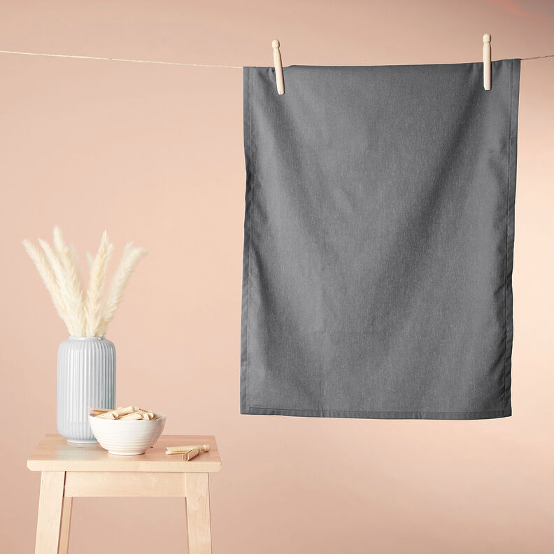 Cotton Cretonne Plain – elephant grey,  image number 8