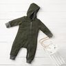 Fulled woollen loden – dark olive,  thumbnail number 8