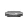 Plain Plastic Button - grey,  thumbnail number 2