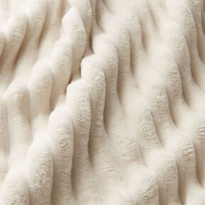Upholstery Fabric Fur stripes – ivory, 