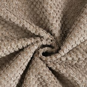 Upholstery Fabric soft structural pattern &ndash; taupe, 
