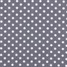 Cotton Poplin Polka dots – slate grey/white,  thumbnail number 1