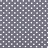Cotton Poplin Polka dots – slate grey/white,  thumbnail number 1