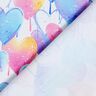 Cotton Jersey Graffiti Hearts | Glitzerpüppi  – white/colourful,  thumbnail number 4