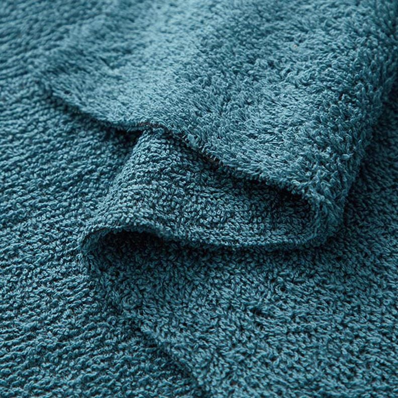 Towelling Fabric – petrol, image number 4