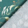 Cotton Poplin Digital Print Eucalyptus – petrol,  thumbnail number 4