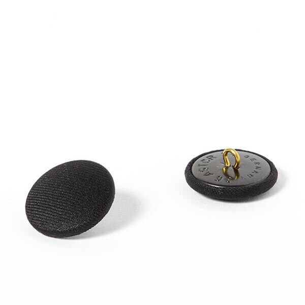 Covered Gloss Button - black,  image number 3