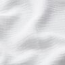 Linen Cotton Blend Jacquard Wave Pattern – white,  thumbnail number 2
