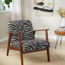 Upholstery Fabric Jacquard Zebra – black/grey,  thumbnail number 7