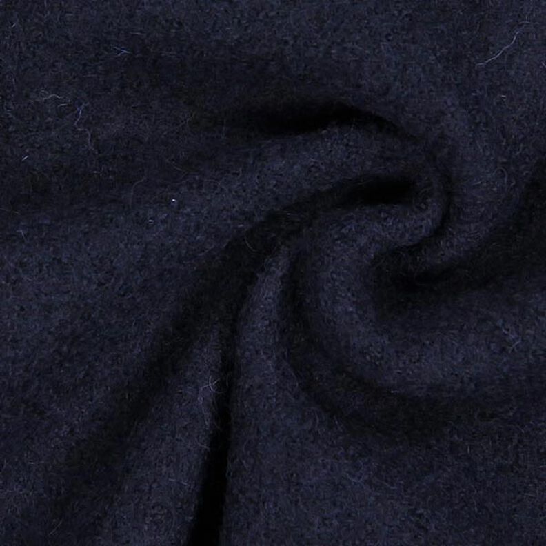 Fulled woollen loden – navy,  image number 2