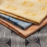Decor Fabric Half Panama Arches – terracotta/natural,  thumbnail number 5