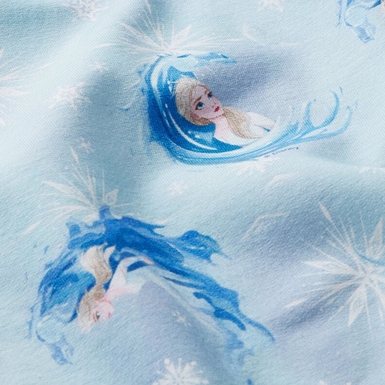 Brushed Sweatshirt Fabric Frozen 2 | Disney – baby blue,  image number 2