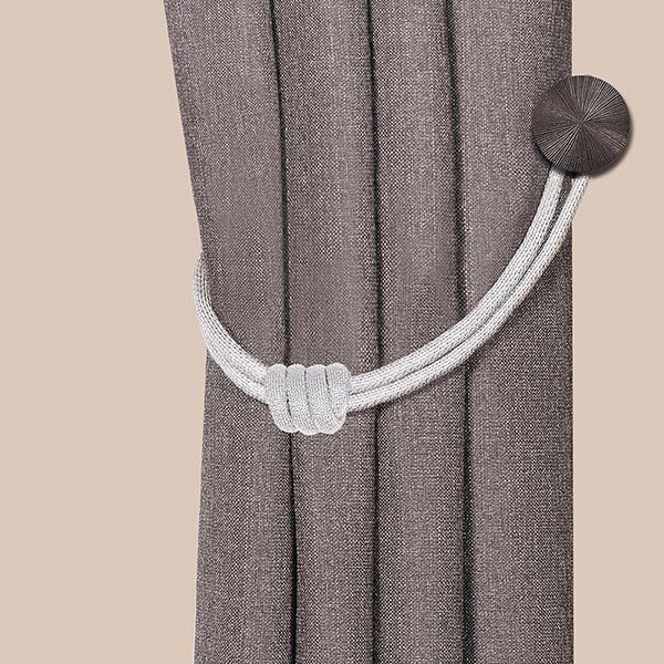 Roll Knot Tiebacks [65cm] – black | Gerster,  image number 2