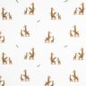 GOTS Cotton Jersey giraffe family Digital Print | Poppy Fabrics – white/light brown,  thumbnail number 1