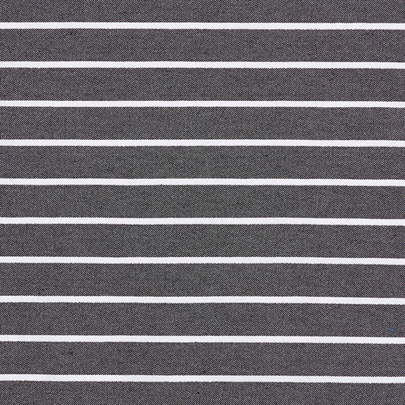 Viscose stretch with glitter stripes – black/white,  image number 1